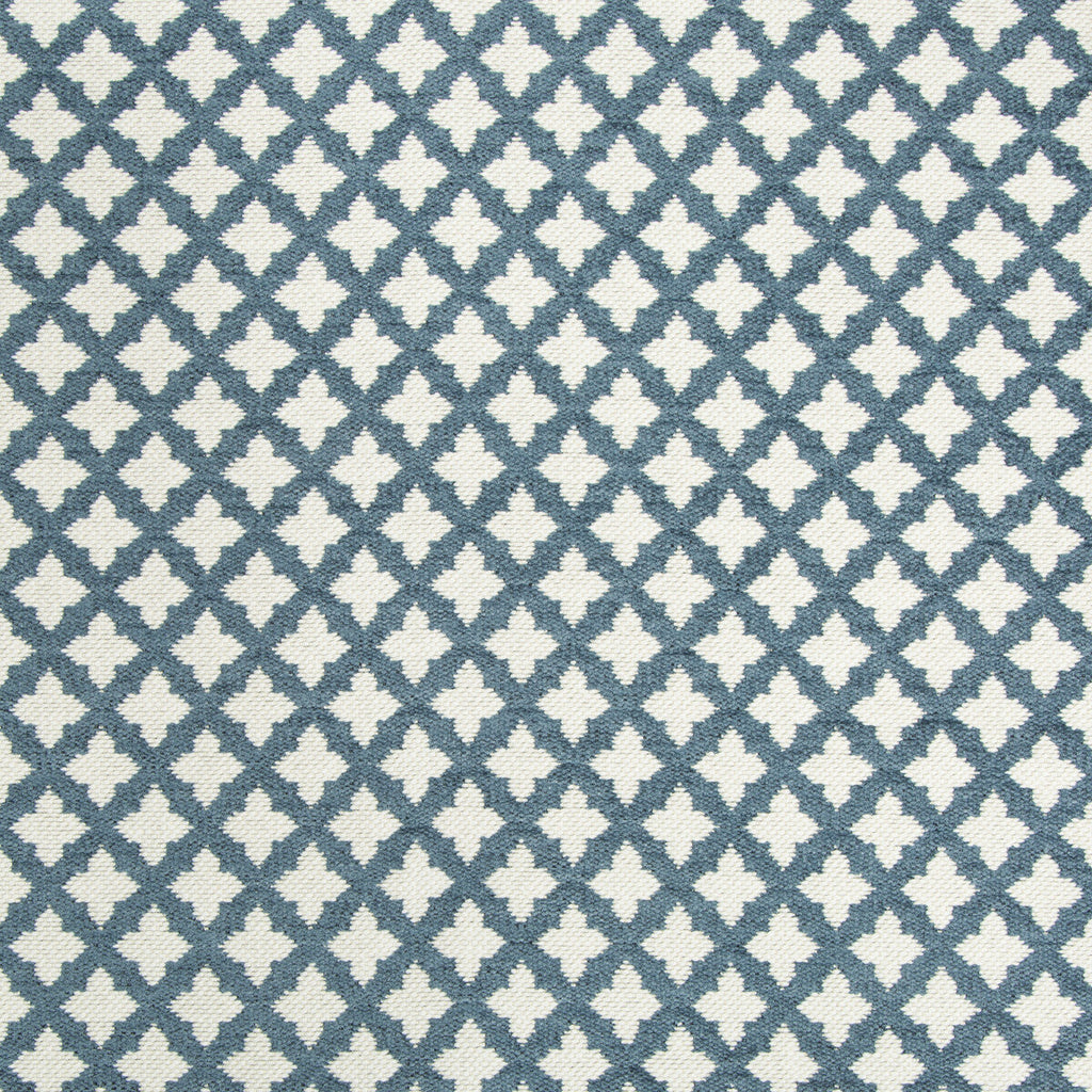 Samples and Purchasing available for Kravet Design - 34713-5 Blue By Kravet Design | Gis |Diamond Lattice/Scrollwork Upholstery  at Designer Wallcoverings and Fabrics