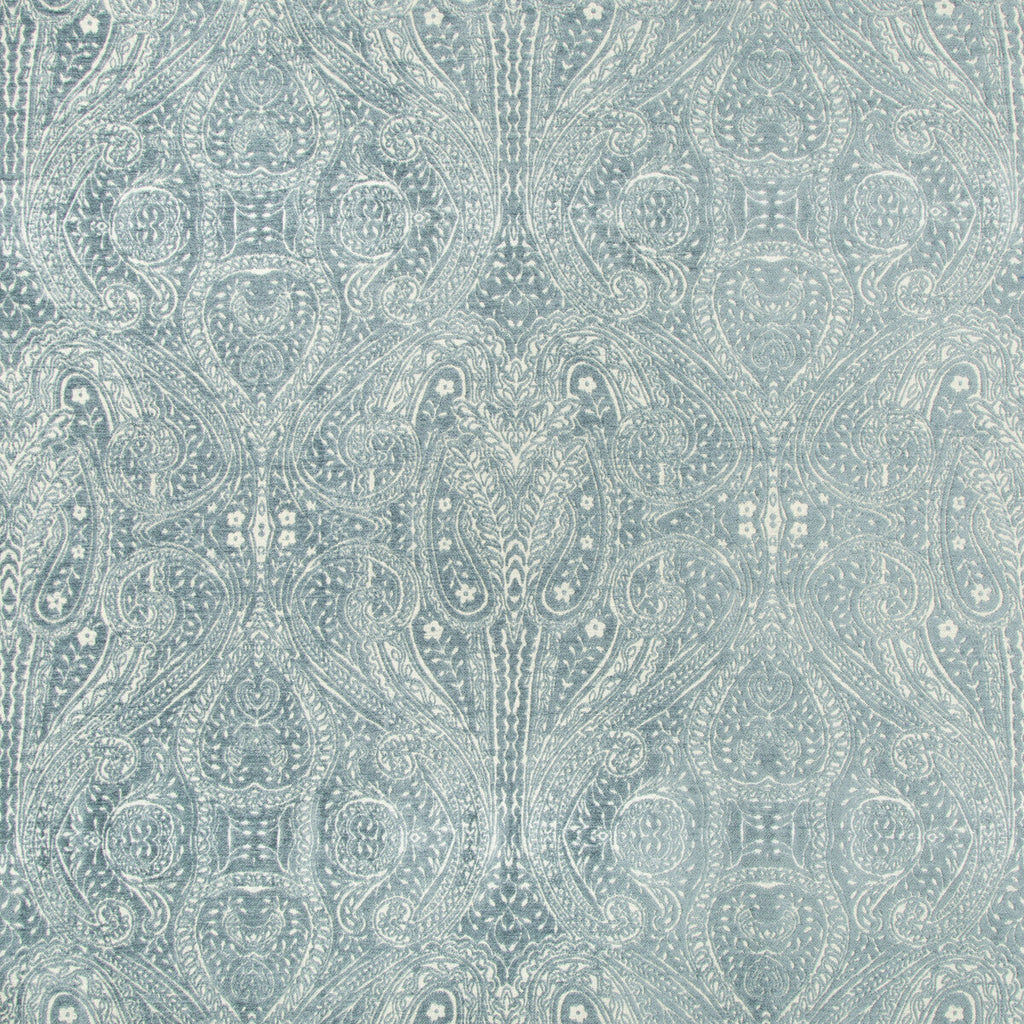 Samples and Purchasing available for Kravet Design - 34720-15 Light Blue By Kravet Design | Gis |Paisley  Upholstery Chenille at Designer Wallcoverings and Fabrics