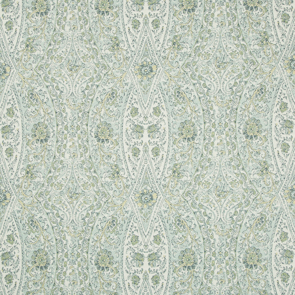 Samples and Purchasing available for Kravet Design - 34726-35 Turquoise By Kravet Design | Crypton Home |Paisley  Upholstery Crypton at Designer Wallcoverings and Fabrics