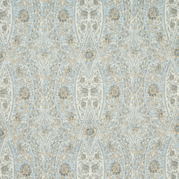 Samples and Purchasing available for Kravet Design - 34726-54 Blue By Kravet Design | Crypton Home |Paisley  Upholstery Crypton at Designer Wallcoverings and Fabrics