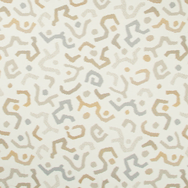 Samples and Purchasing available for Mahe - Pebble White By Kravet Design | Oceania Indoor Outdoor | Ikat/Southwest/Kilims Upholstery Indoor / Outdoor at Designer Wallcoverings and Fabrics