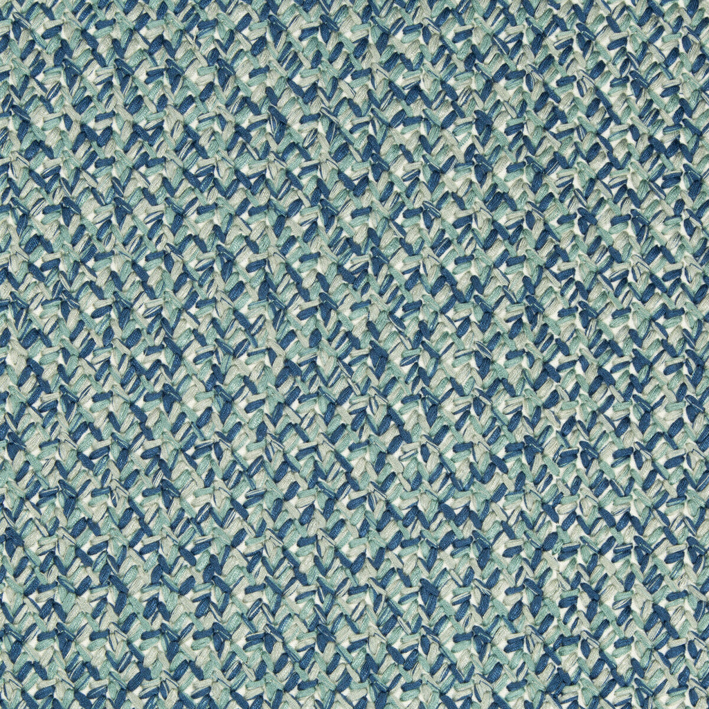 Samples and Purchasing available for Lacing - Peacock Blue By Kravet Couture | Modern Tailor |Texture  Upholstery Embroidery at Designer Wallcoverings and Fabrics