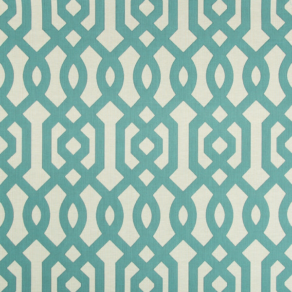 Samples and Purchasing available for Kravet Design - 34998-13 Turquoise By Kravet Design | Performance Crypton Home | Lattice/Scrollwork Upholstery  at Designer Wallcoverings and Fabrics