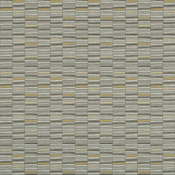 Samples and Purchasing available for Lined Up - Bedrock Grey By Kravet Contract | Gis Crypton |Modern Geometric Upholstery Crypton at Designer Wallcoverings and Fabrics