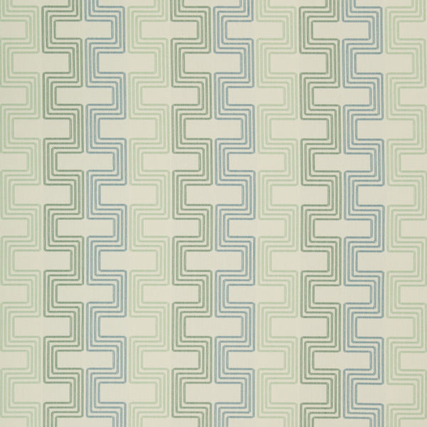 Samples and Purchasing available for Enroute - Sea Green Ivory By Kravet Contract | Gis Crypton |Modern Geometric Upholstery Crypton at Designer Wallcoverings and Fabrics