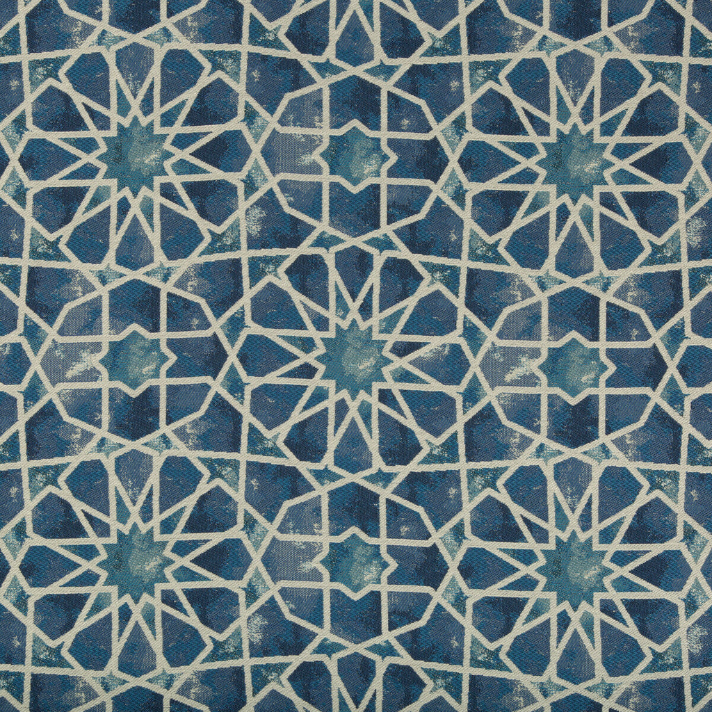 Samples and Purchasing available for Kravet Design - 35100-5 Blue By Kravet Design | Performance Crypton Home |Global Geometric Upholstery  at Designer Wallcoverings and Fabrics