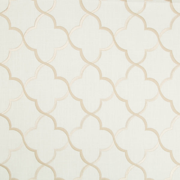 Samples and Purchasing available for Kravet Basics - 35293-116 White By Kravet Basics |  | Lattice/Scrollwork Multipurpose Embroidery at Designer Wallcoverings and Fabrics