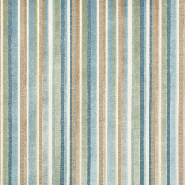 Samples and Purchasing available for Bodenham - Ocean Blue By Kravet Basics | Greenwich Collection | Stripes Upholstery Velvet at Designer Wallcoverings and Fabrics