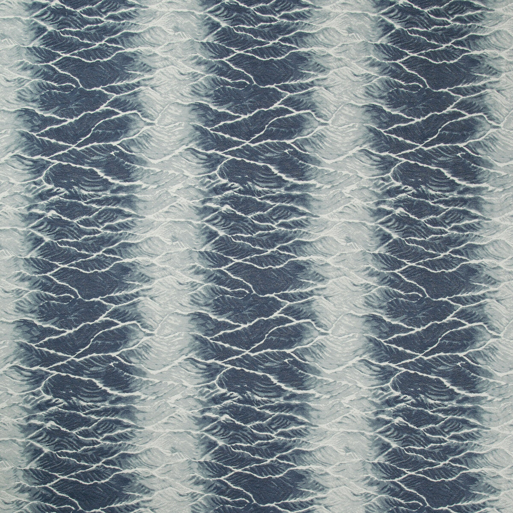 Samples and Purchasing available for Onsen - Indigo Indigo By Kravet Couture | Izu Collection |Modern Stripes Multipurpose Weave at Designer Wallcoverings and Fabrics