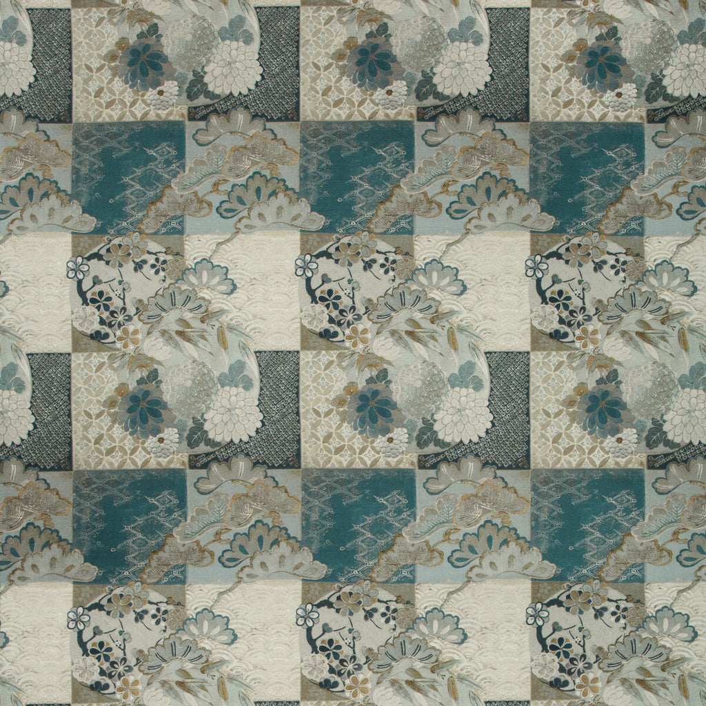 Samples and Purchasing available for Osode - Sea Grey By Kravet Couture | Izu Collection |Chinoiserie  Upholstery Print at Designer Wallcoverings and Fabrics