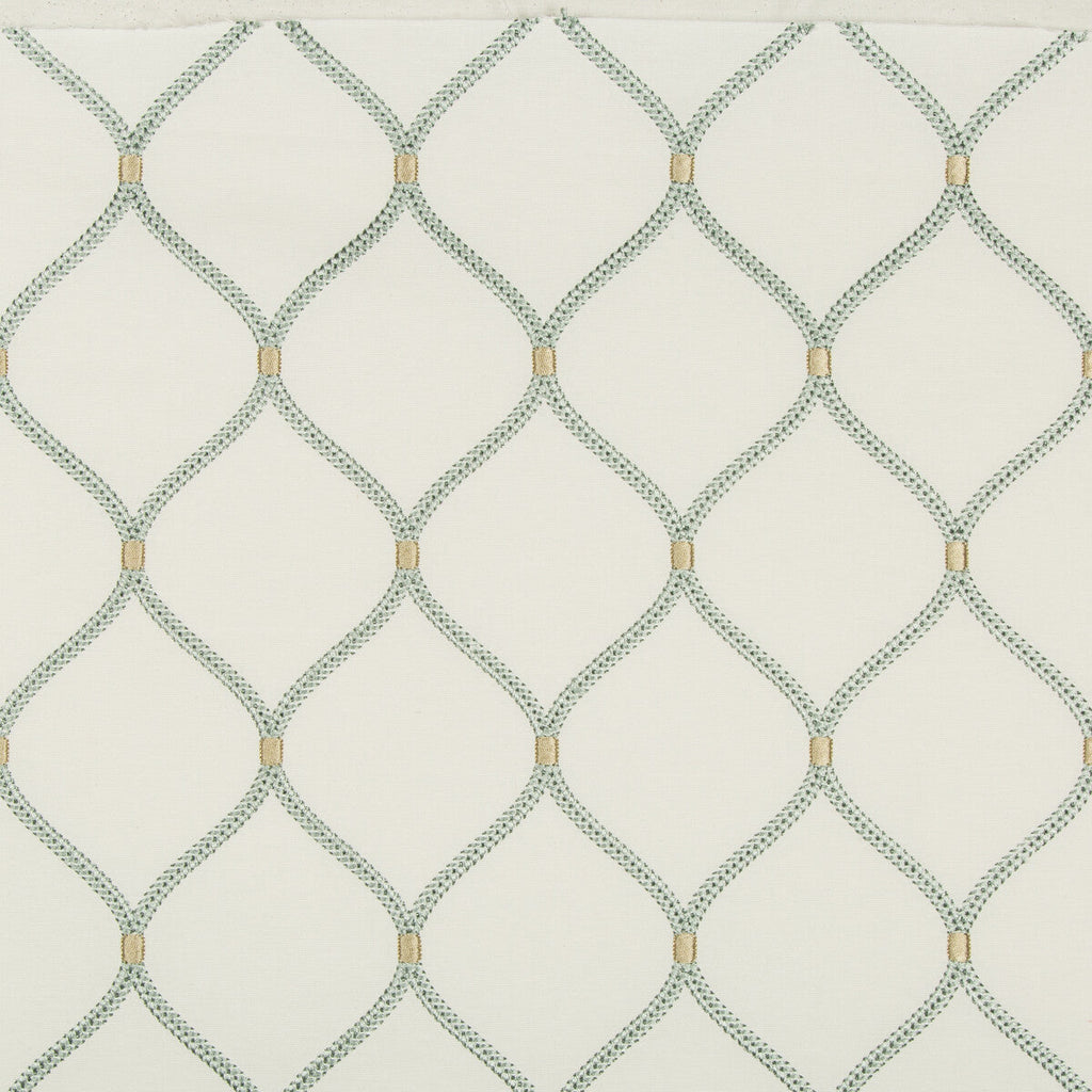 Samples and Purchasing available for Kravet Basics - 35454-13 White By Kravet Basics |  |Lattice/Scrollwork  Multipurpose Embroidery at Designer Wallcoverings and Fabrics