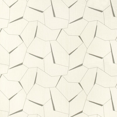 Samples and Purchasing available for Diverging - Mist Ivory By Kravet Couture | Linherr Hollingsworth Boheme Ii |Modern Geometric Multipurpose Embroidery at Designer Wallcoverings and Fabrics