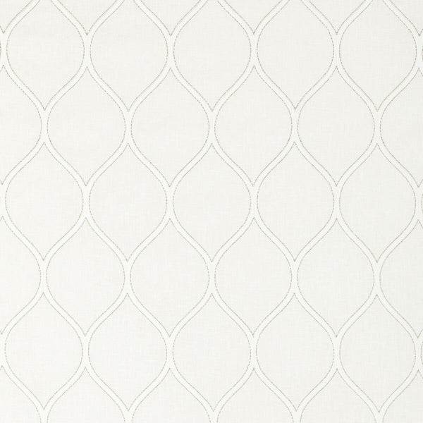 Samples and Purchasing available for Kravet Basics - 36003-1 White By Kravet Basics |  |Geometric Metallic Multipurpose Embroidery at Designer Wallcoverings and Fabrics