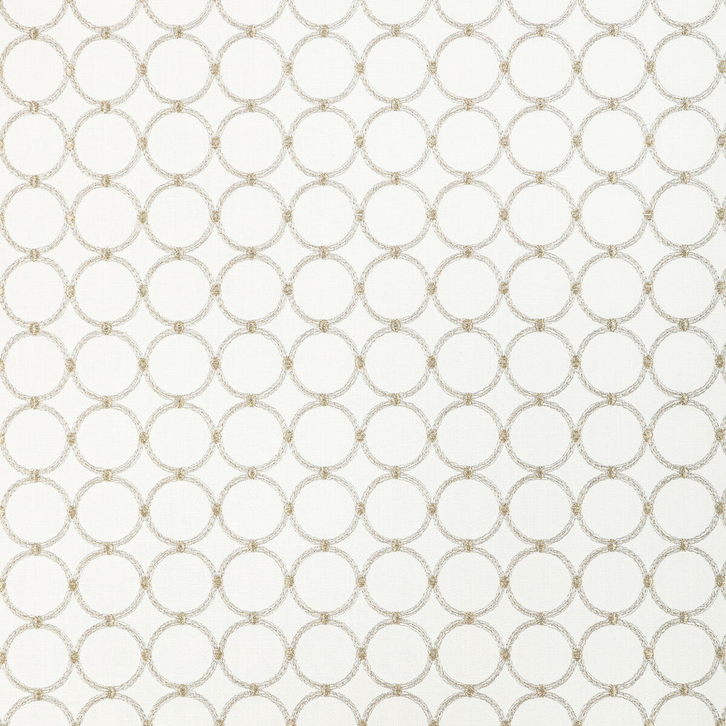 Samples and Purchasing available for Kravet Basics - 36019-11 White By Kravet Basics |  |Geometric Metallic Multipurpose Embroidery at Designer Wallcoverings and Fabrics