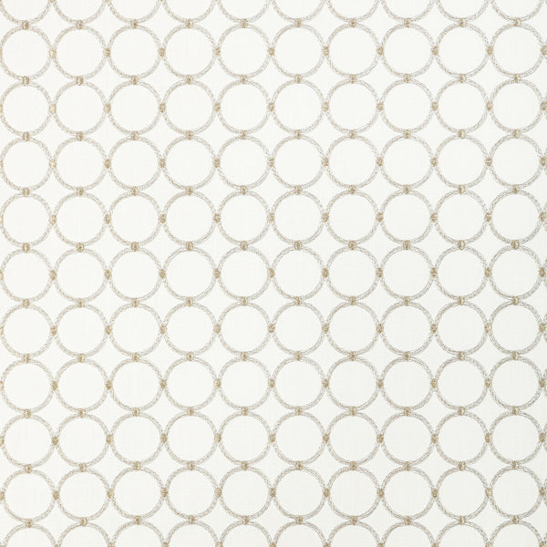 Samples and Purchasing available for Kravet Basics - 36019-11 White By Kravet Basics |  |Geometric Metallic Multipurpose Embroidery at Designer Wallcoverings and Fabrics