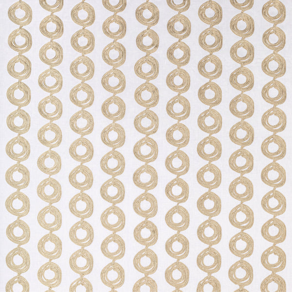 Samples and Purchasing available for Coincide - Gold White By Kravet Couture | Modern Luxe Iii |Modern Geometric Drapery Embroidery at Designer Wallcoverings and Fabrics