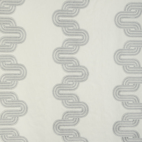 Samples and Purchasing available for Cloud Chain - Grey Grey By Kravet Design | Alexa Hampton Collection | Modern Multipurpose Embroidery at Designer Wallcoverings and Fabrics