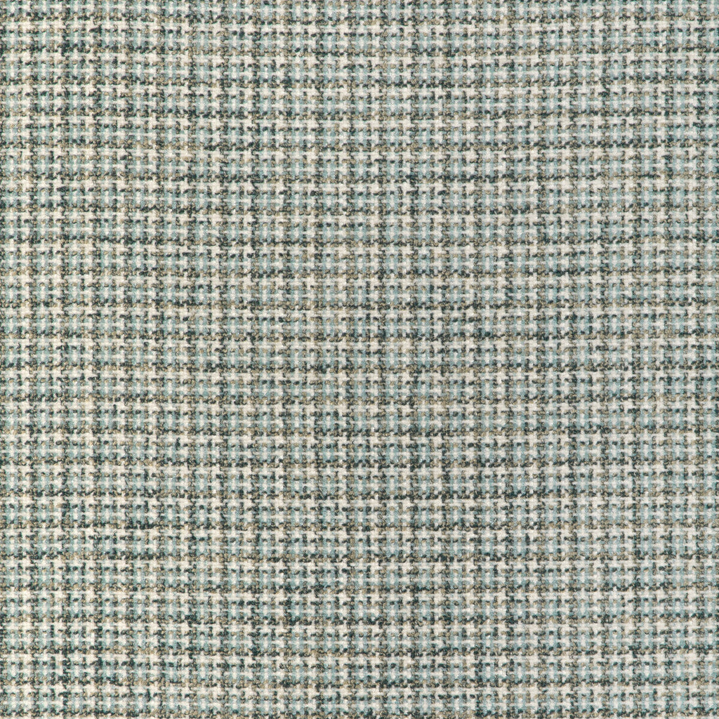 Samples and Purchasing available for Aria Check - Grotto White By Kravet Basics | Mid-Century Modern |Check/Houndstooth Texture Upholstery Chenille at Designer Wallcoverings and Fabrics