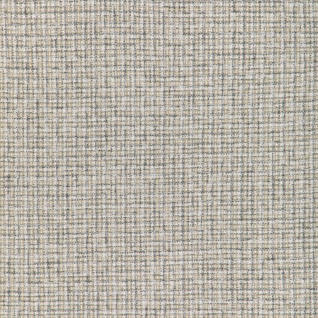 Samples and Purchasing available for Aria Check - Linen Grey By Kravet Basics | Mid-Century Modern |Check/Houndstooth Texture Upholstery Chenille at Designer Wallcoverings and Fabrics