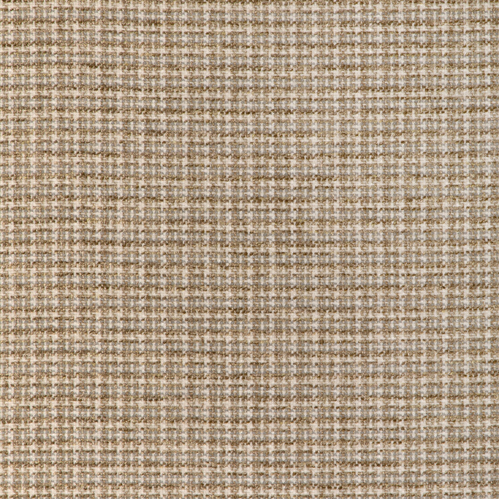 Samples and Purchasing available for Aria Check - Rattan White By Kravet Basics | Mid-Century Modern |Check/Houndstooth Texture Upholstery Chenille at Designer Wallcoverings and Fabrics