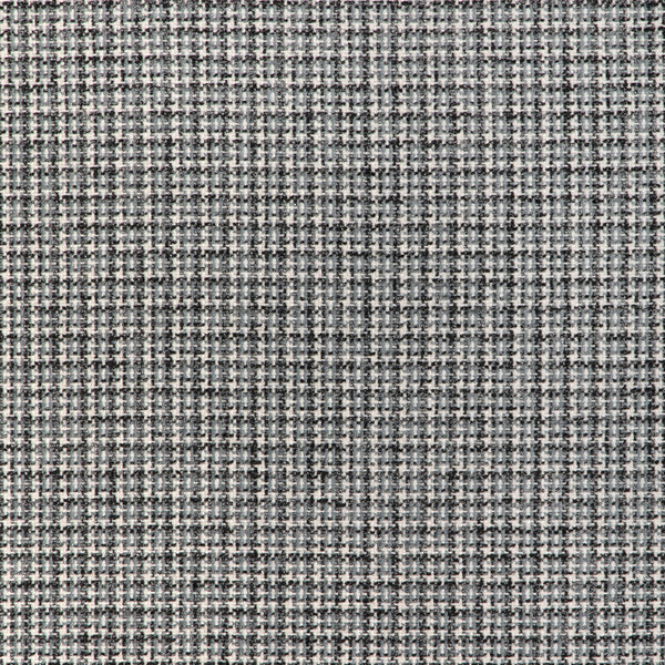 Samples and Purchasing available for Aria Check - Charcoal White By Kravet Basics | Mid-Century Modern |Check/Houndstooth Texture Upholstery Chenille at Designer Wallcoverings and Fabrics