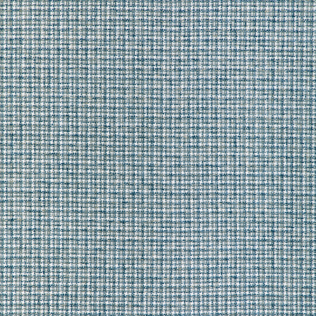 Samples and Purchasing available for Aria Check - Indigo Indigo By Kravet Basics | Mid-Century Modern |Check/Houndstooth Texture Upholstery Chenille at Designer Wallcoverings and Fabrics