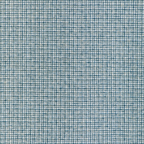 Samples and Purchasing available for Aria Check - Indigo Indigo By Kravet Basics | Mid-Century Modern |Check/Houndstooth Texture Upholstery Chenille at Designer Wallcoverings and Fabrics