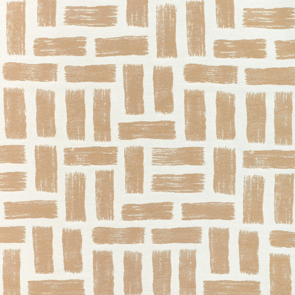 Samples and Purchasing available for Brickwork - Amber White By Kravet Design | Thom Filicia Latitude |Abstract Geometric Upholstery Indoor / Outdoor at Designer Wallcoverings and Fabrics