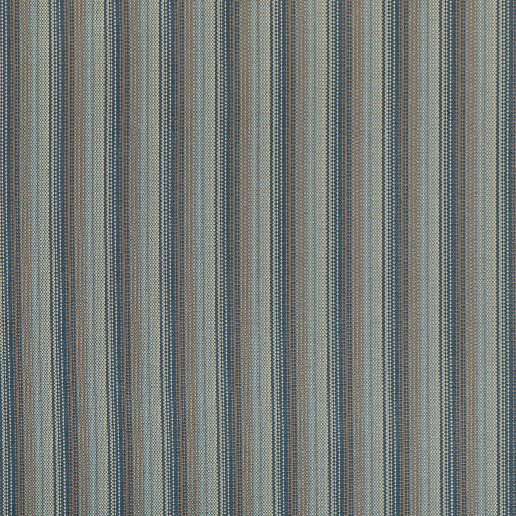 Samples and Purchasing available for Baystreet - Lake Blue By Kravet Contract | Chesapeake | Stripes Upholstery Crypton at Designer Wallcoverings and Fabrics