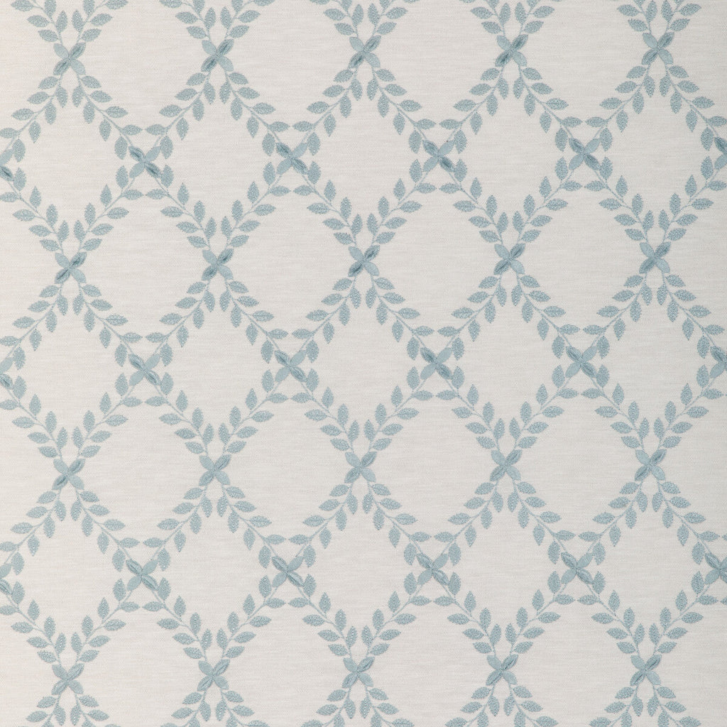 Samples and Purchasing available for Kravet Basics - 37090-5 White By Kravet Basics | Modern Embroideries Iii |Geometric Lattice/Scrollwork Multipurpose Embroidery at Designer Wallcoverings and Fabrics