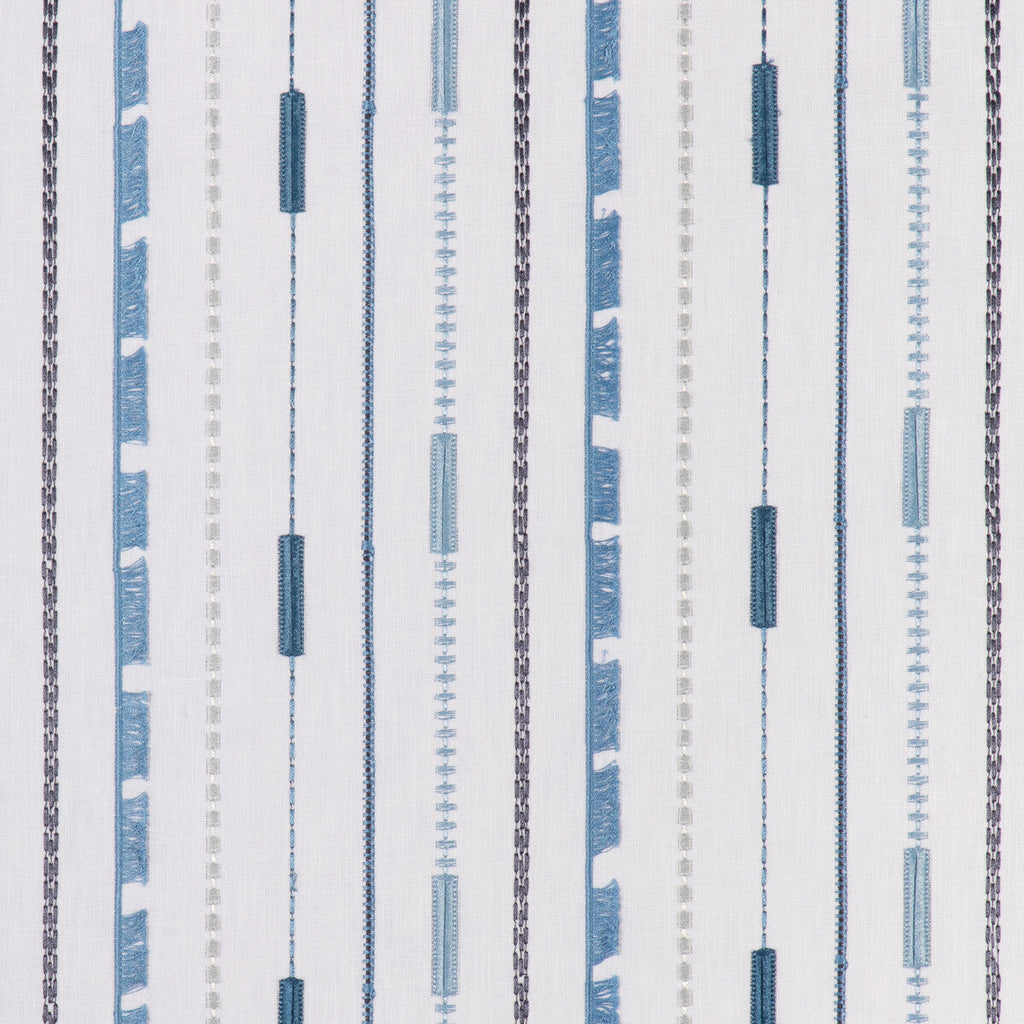 Samples and Purchasing available for Kravet Basics - 37163-51 White By Kravet Basics | Modern Embroideries Iii |Stripes Texture Multipurpose Embroidery at Designer Wallcoverings and Fabrics