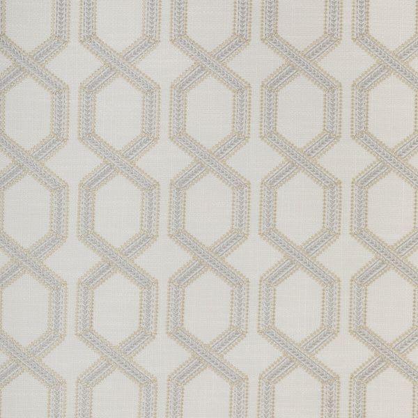 Samples and Purchasing available for Kravet Basics - 37164-1611 White By Kravet Basics | Modern Embroideries Iii | Geometric Multipurpose Embroidery at Designer Wallcoverings and Fabrics