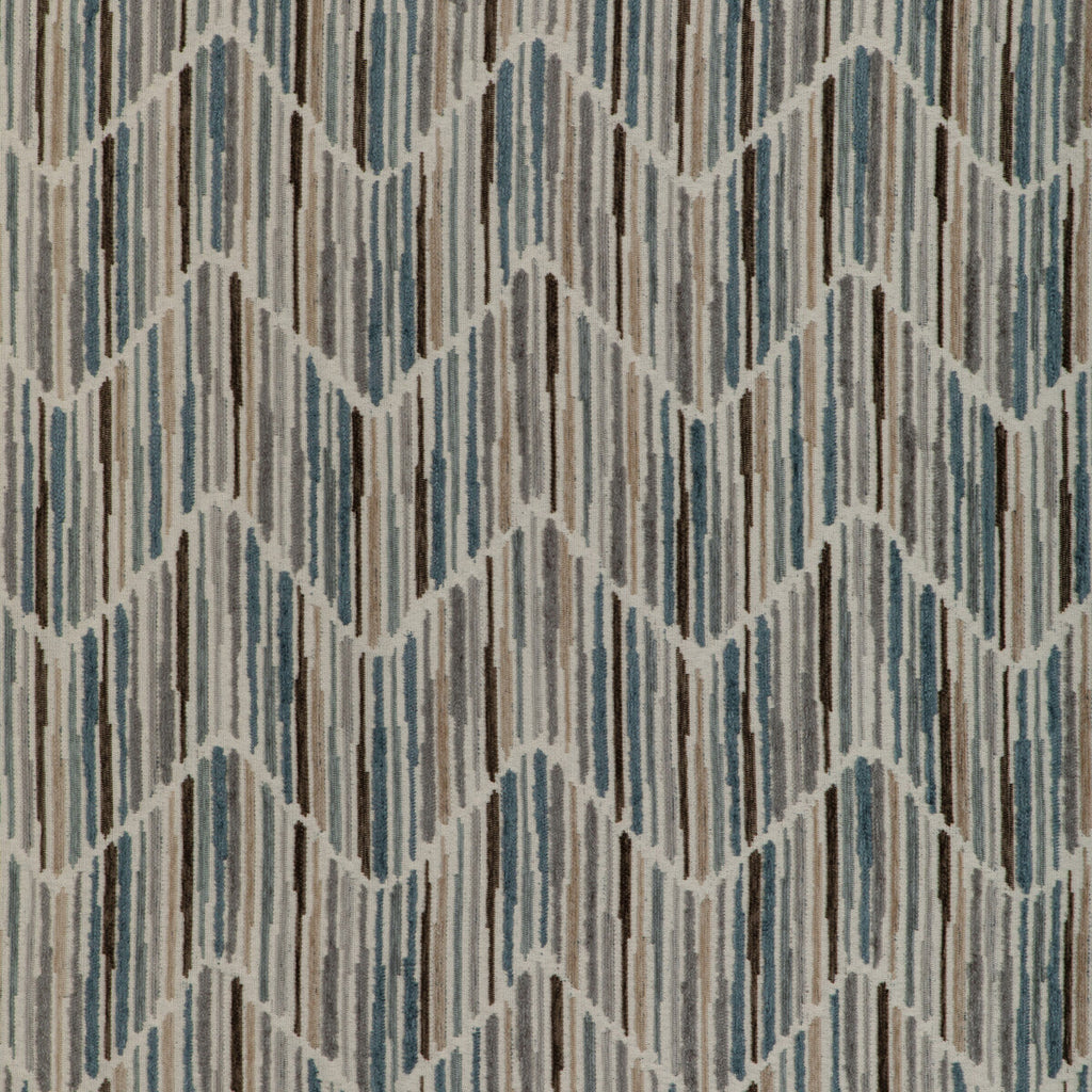 Samples and Purchasing available for Kravet Fabric - 37242-1311 Turquoise By Kravet Design | Woven Colors |Herringbone/Tweed Stripes Upholstery Chenille at Designer Wallcoverings and Fabrics