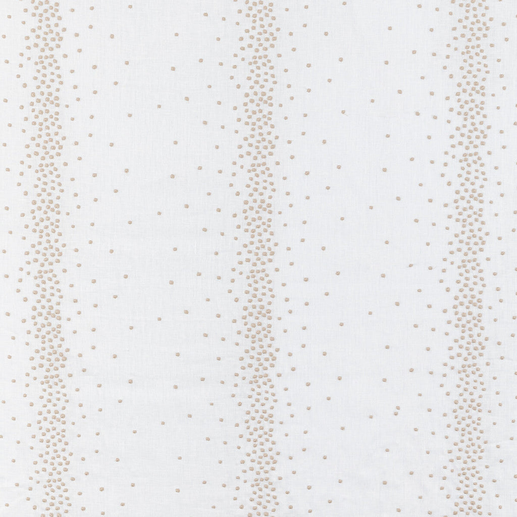 Samples and Purchasing available for Gaffey - Sand White By Kravet Basics | Jeffrey Alan Marks Seascapes |Dots  Drapery Embroidery at Designer Wallcoverings and Fabrics