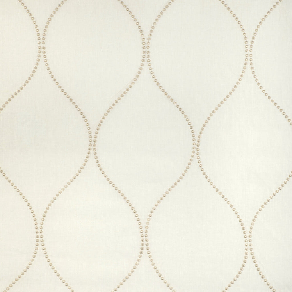 Samples and Purchasing available for Kravet Design - 4004-1101 Light Grey By Kravet Design | Candice Olson Collection | Lattice/Scrollwork Drapery Embroidery at Designer Wallcoverings and Fabrics