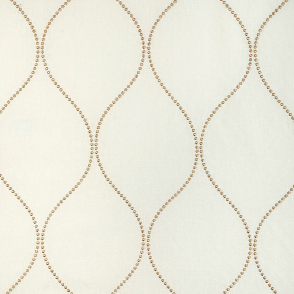 Samples and Purchasing available for Kravet Design - 4004-116 Beige By Kravet Design | Candice Olson Collection | Lattice/Scrollwork Drapery Embroidery at Designer Wallcoverings and Fabrics