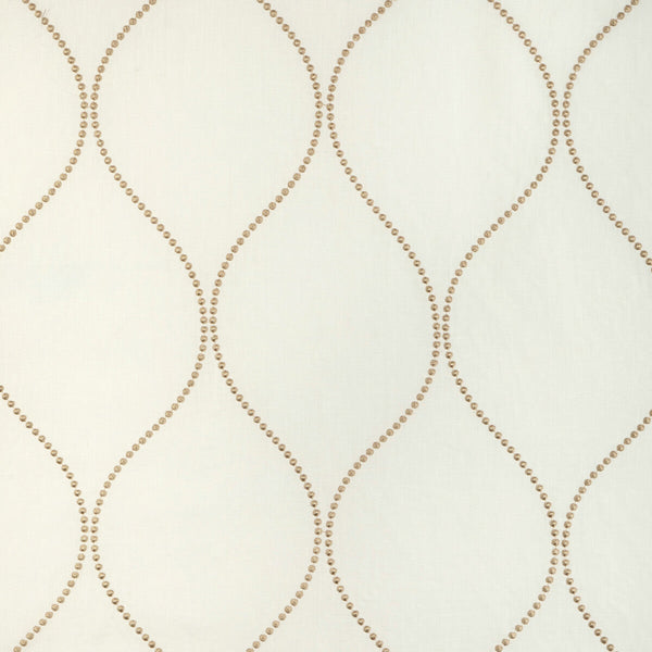 Samples and Purchasing available for Kravet Design - 4004-116 Beige By Kravet Design | Candice Olson Collection | Lattice/Scrollwork Drapery Embroidery at Designer Wallcoverings and Fabrics