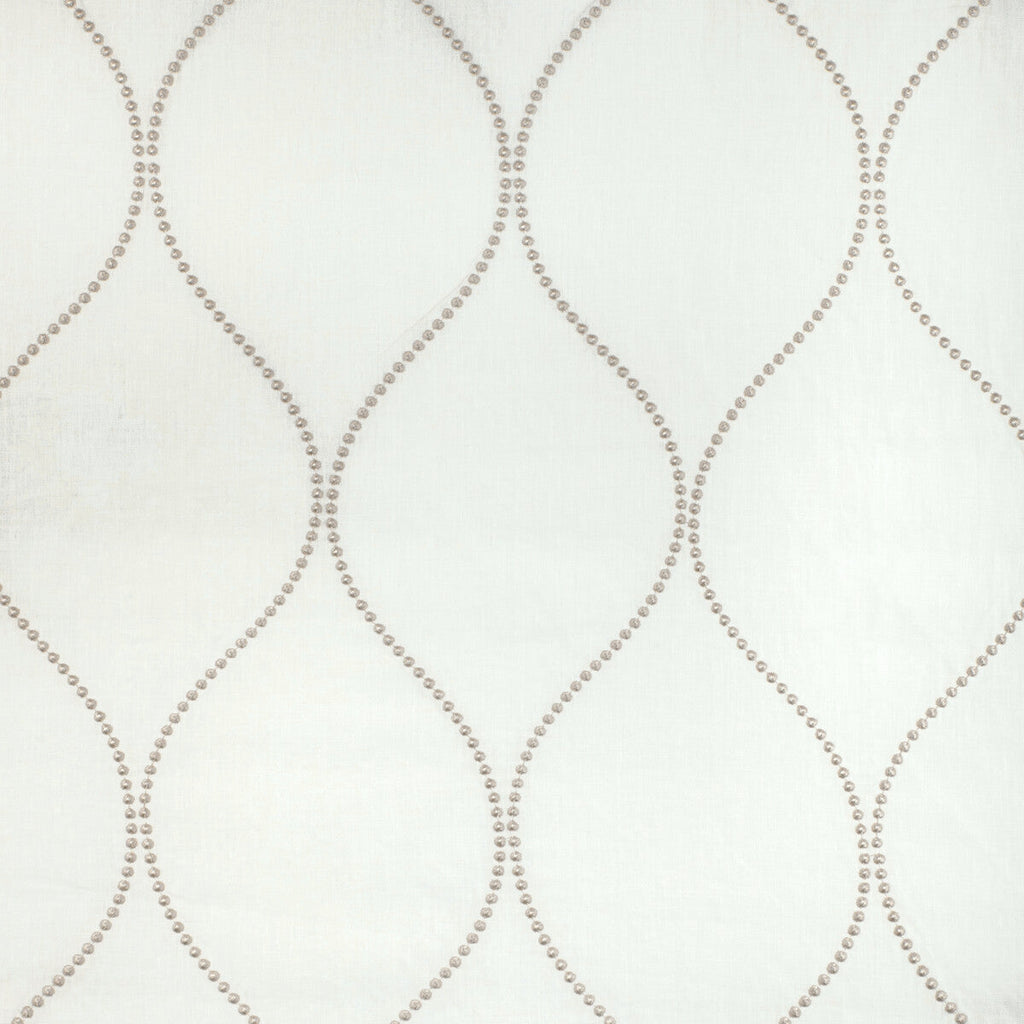 Samples and Purchasing available for Kravet Design - 4004-21 Grey By Kravet Design | Candice Olson Collection | Lattice/Scrollwork Drapery Embroidery at Designer Wallcoverings and Fabrics