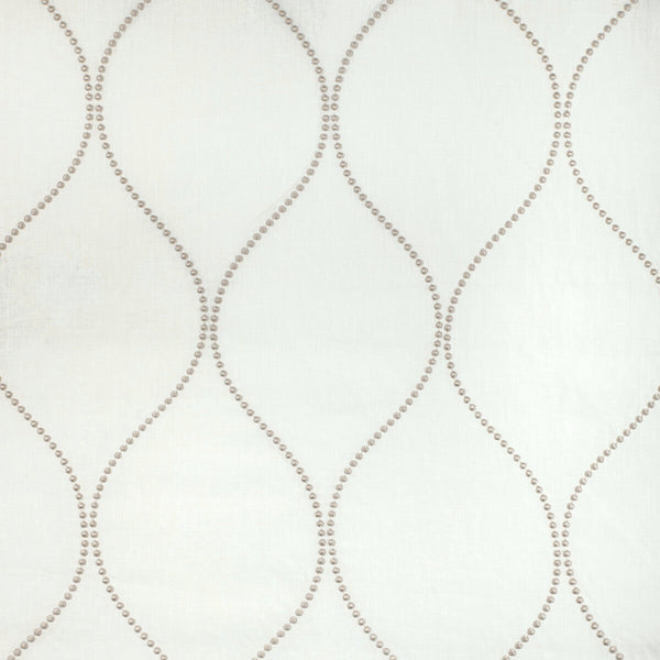 Samples and Purchasing available for Kravet Design - 4004-21 Grey By Kravet Design | Candice Olson Collection | Lattice/Scrollwork Drapery Embroidery at Designer Wallcoverings and Fabrics