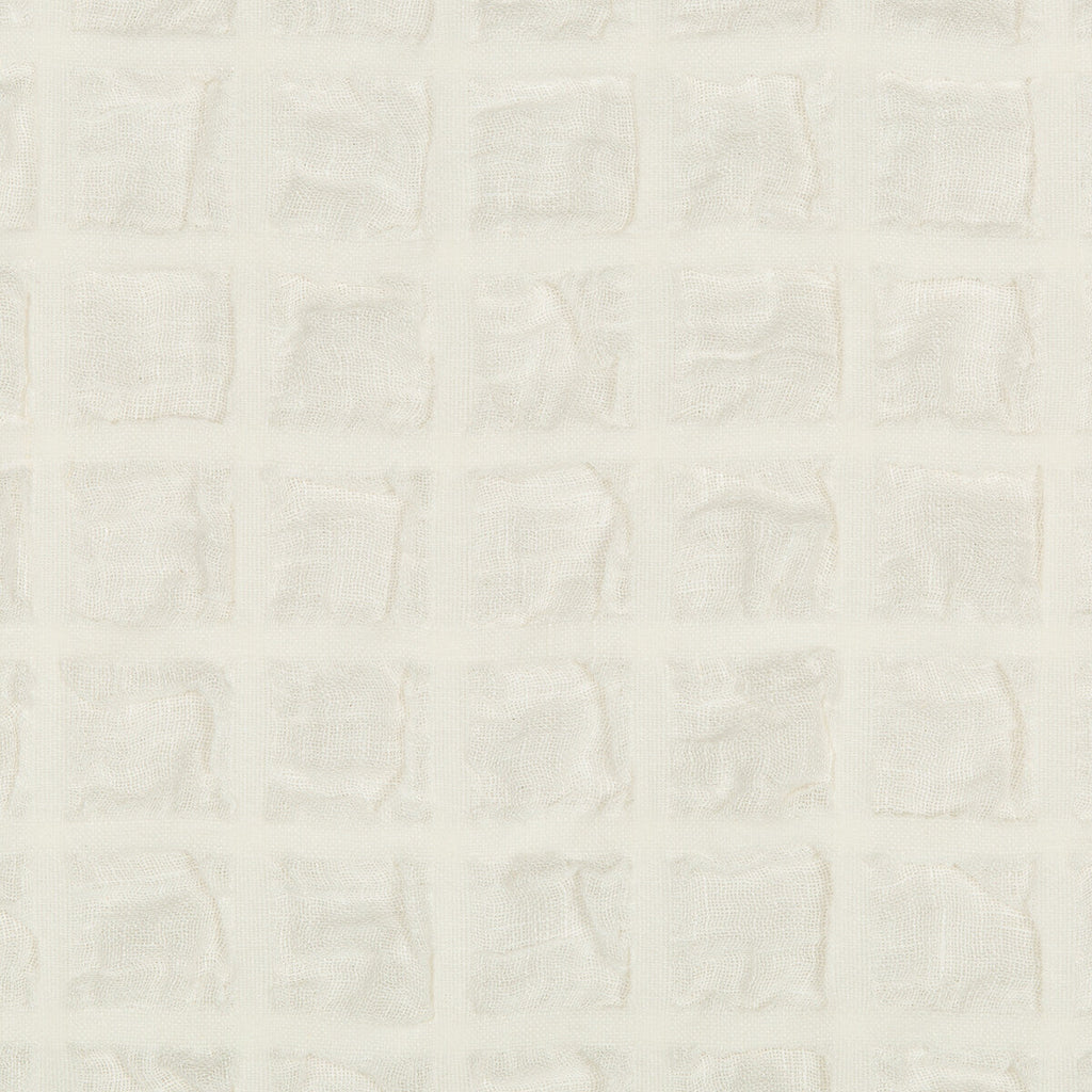 Samples and Purchasing available for Kravet Design - 4598-101 White By Kravet Design |  | Plaid / Check Drapery  at Designer Wallcoverings and Fabrics