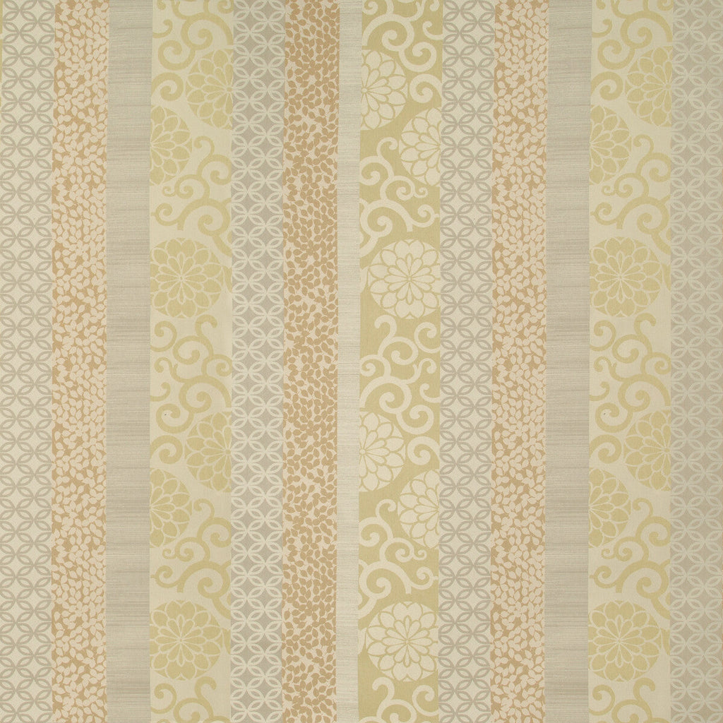 Samples and Purchasing available for Kamala - Chai Beige By Kravet Contract | Privacy Curtains |Modern Stripes Drapery  at Designer Wallcoverings and Fabrics