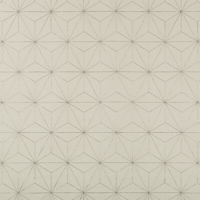 Samples and Purchasing available for Kravet Basics - 1021890 White By Kravet Basics |  |Geometric Metallic Drapery Embroidery at Designer Wallcoverings and Fabrics