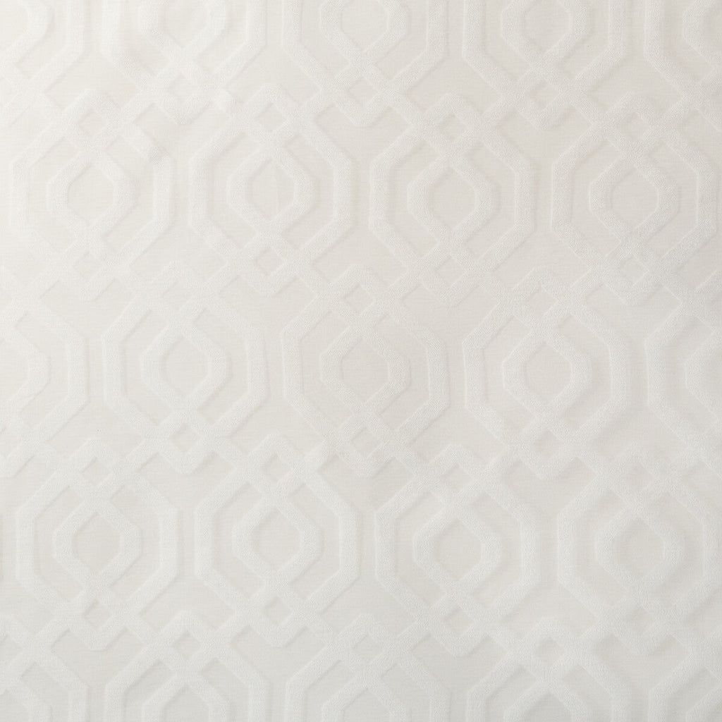 Samples and Purchasing available for Kravet Basics - 4698-101 White By Kravet Basics |  |Modern Geometric Drapery Sheer at Designer Wallcoverings and Fabrics