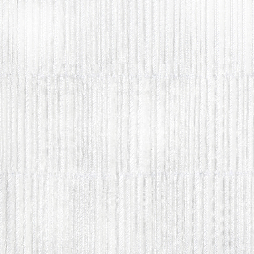 Samples and Purchasing available for Kravet Basics - 1041308 White By Kravet Basics |  | Stripes Drapery Sheer at Designer Wallcoverings and Fabrics