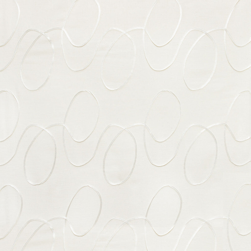 Samples and Purchasing available for Kravet Basics - 1042769 White By Kravet Basics |  | Geometric Drapery Embroidery at Designer Wallcoverings and Fabrics