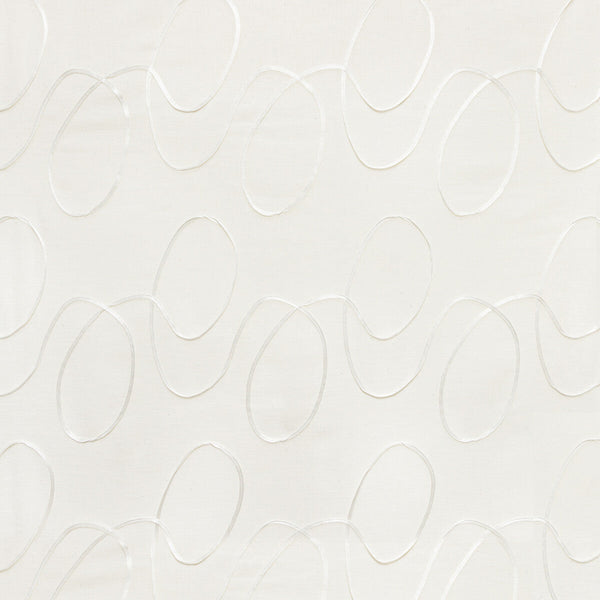 Samples and Purchasing available for Kravet Basics - 1042769 White By Kravet Basics |  | Geometric Drapery Embroidery at Designer Wallcoverings and Fabrics