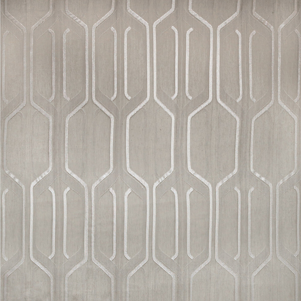 Samples and Purchasing available for Kravet Basics - 4758-21 Grey By Kravet Basics |  |Geometric Metallic Drapery Sheer at Designer Wallcoverings and Fabrics