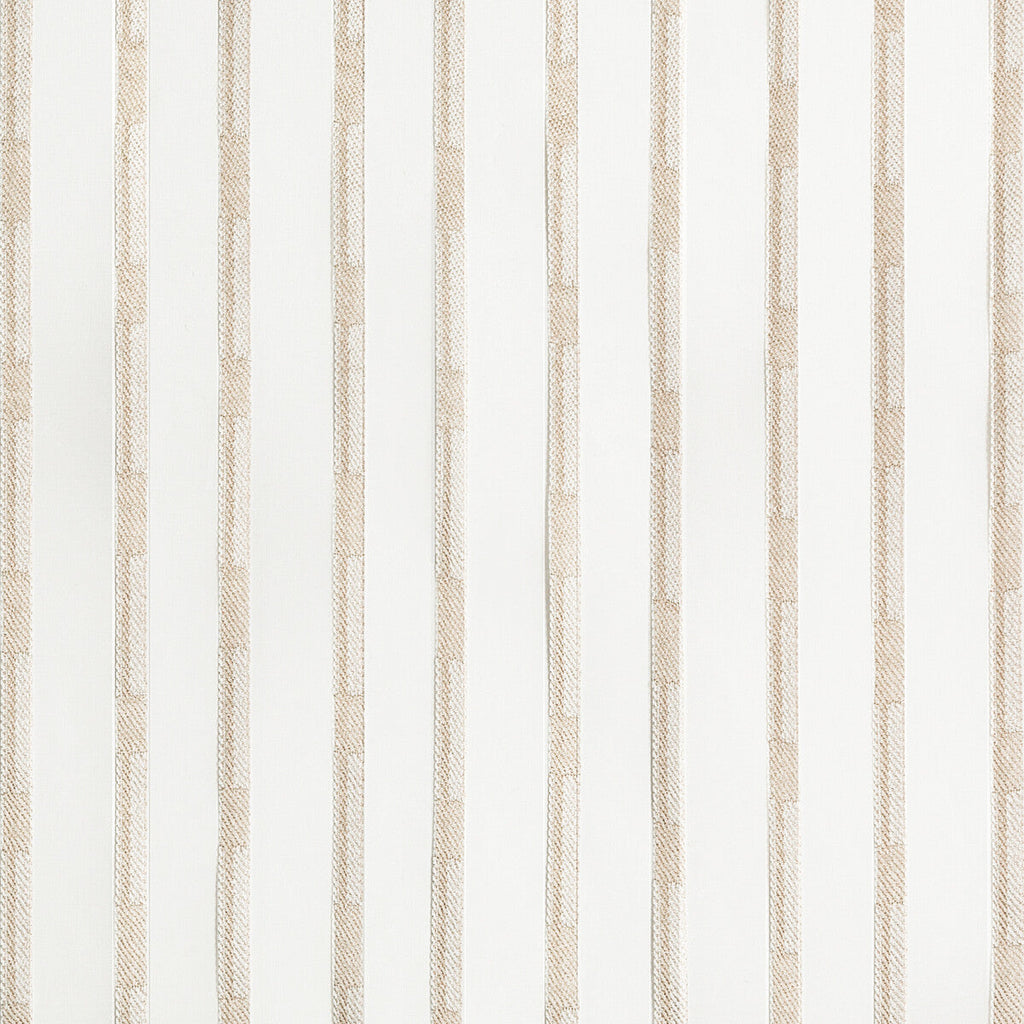 Samples and Purchasing available for Kravet Basics - 4770-16 White By Kravet Basics |  |Stripes Texture Drapery Sheer at Designer Wallcoverings and Fabrics