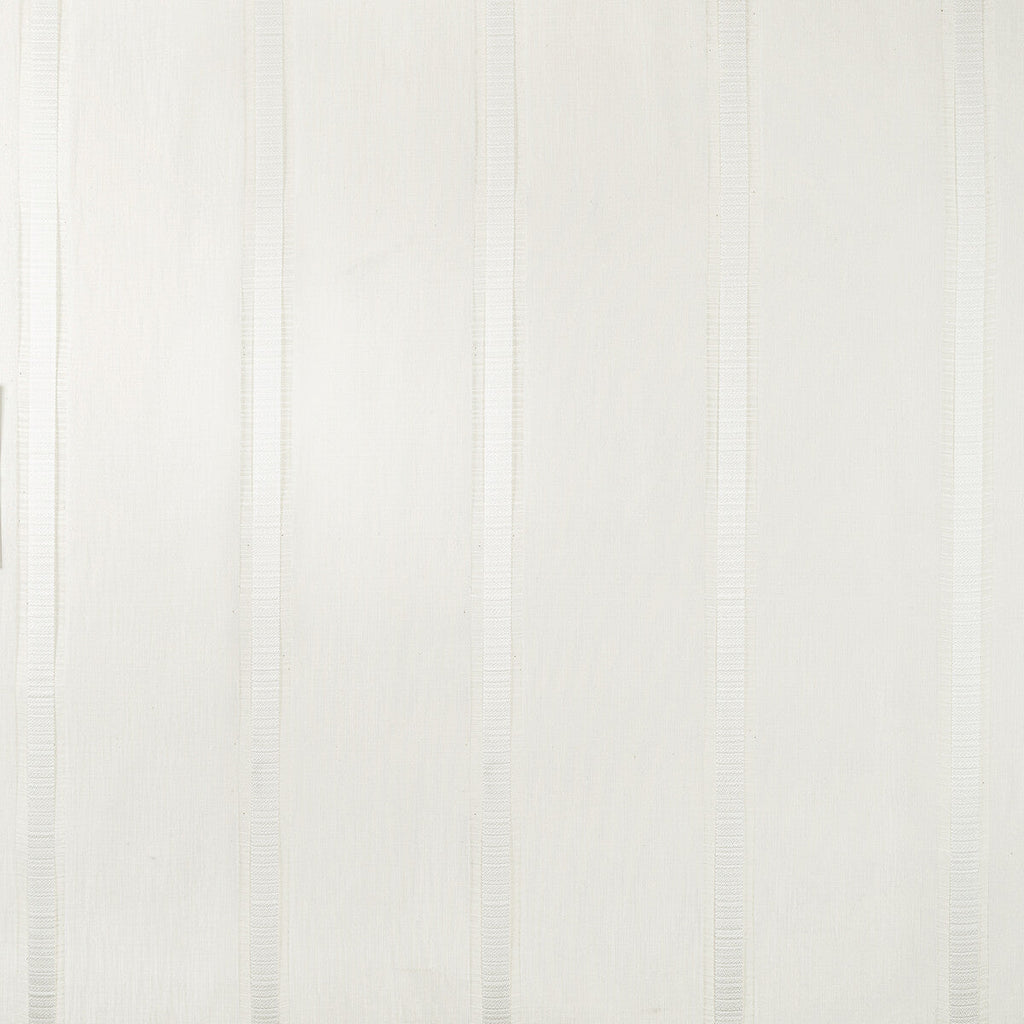 Samples and Purchasing available for Kravet Basics - 4772-101 White By Kravet Basics |  | Stripes Drapery Sheer at Designer Wallcoverings and Fabrics