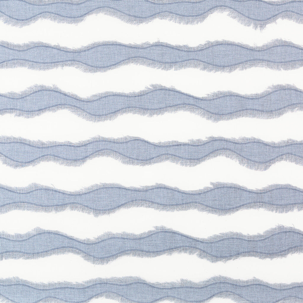 Samples and Purchasing available for First Look - Bluebird Blue By Kravet Contract |  |Stripes Modern Drapery Sheer at Designer Wallcoverings and Fabrics